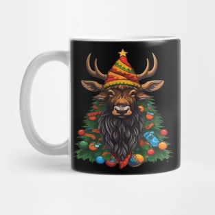 Wildebeest Christmas Mug